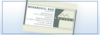 Mini-Screenshot Visitenkarte Mehanovic